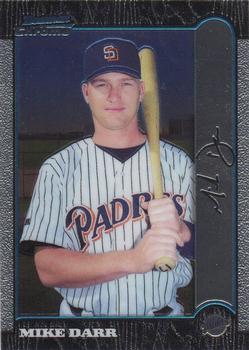 1999 Bowman Chrome #393 Mike Darr Front