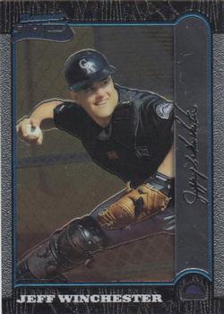 1999 Bowman Chrome #412 Jeff Winchester Front