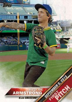 2016 Topps - First Pitch (Series 2) #FP-4 Billy Joe Armstrong Front