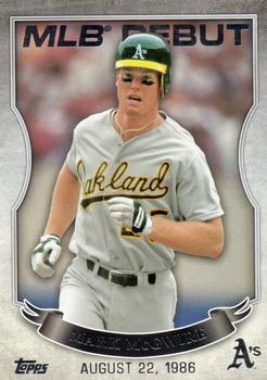 2016 Topps - MLB Debut Silver (Series 2) #MLBD2-28 Mark McGwire Front