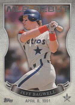 2016 Topps - MLB Debut Silver (Series 2) #MLBD2-30 Jeff Bagwell Front