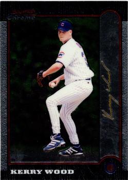 1999 Bowman Chrome - Gold #2 Kerry Wood  Front
