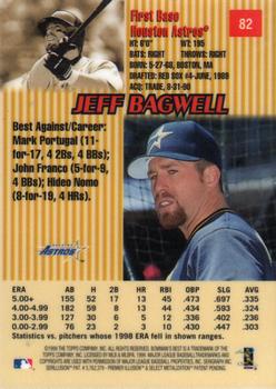 1999 Bowman's Best #82 Jeff Bagwell Back