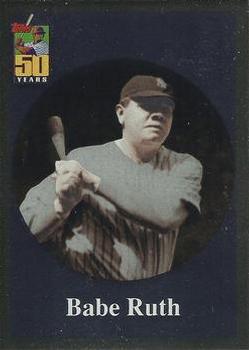 2001 Topps - Before There Was Topps #BT2 Babe Ruth Front