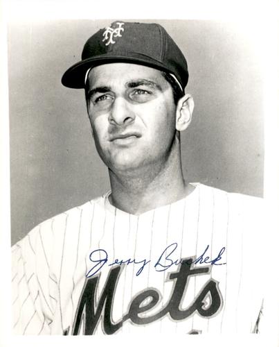 1968 New York Mets 4x5 Photos #NNO Jerry Buchek Front