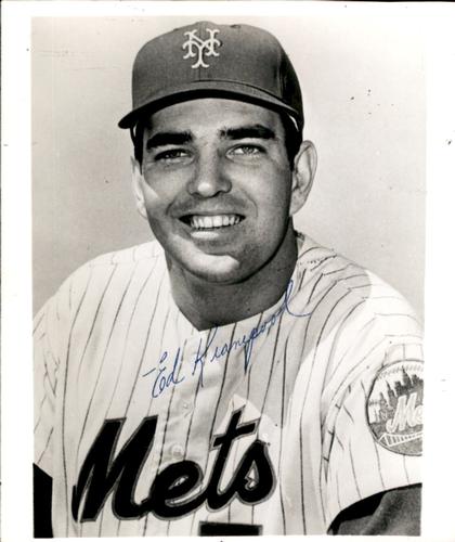 1968 New York Mets 4x5 Photos #NNO Ed Kranepool Front