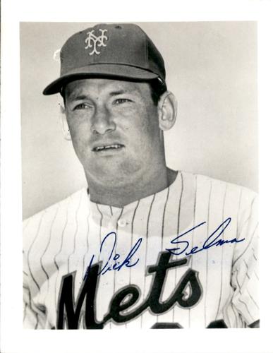 1968 New York Mets 4x5 Photos #NNO Dick Selma Front