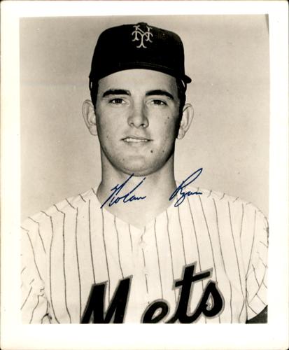 1968 New York Mets 4x5 Photos #NNO Nolan Ryan Front