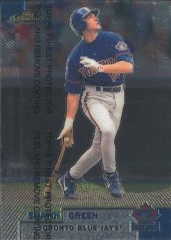 1999 Finest #7 Shawn Green Front