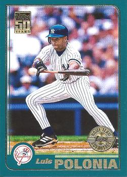 2001 Topps - Home Team Advantage #42 Luis Polonia Front