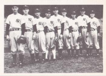 1977 TCMA The War Years #55 1943 New York Yankees (Starting World Series Lineup) Front