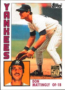 2001 Topps - Through the Years Reprints #32 Don Mattingly Front