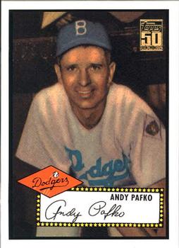 2001 Topps - Through the Years Reprints #4 Andy Pafko Front