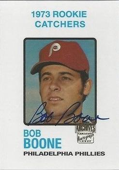 2001 Topps Archives - Autographs #TAA14 Bob Boone Front