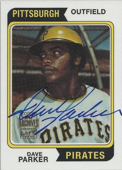 2001 Topps Archives - Autographs #TAA66 Dave Parker Front