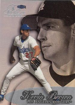 1999 Flair Showcase #15 Kevin Brown Front
