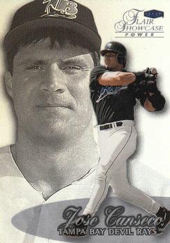 1999 Flair Showcase #61 Jose Canseco Front
