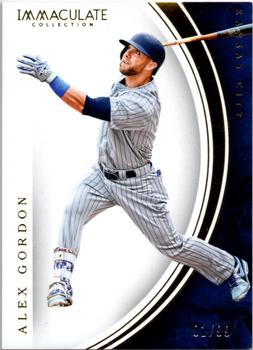2016 Panini Immaculate Collection #55 Alex Gordon Front