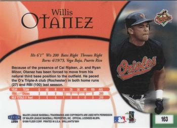 1999 Fleer Brilliants #163 Willis Otanez Back