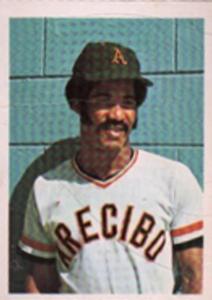 1972 Puerto Rican Winter League Stickers #42 Pepe Mangual Front