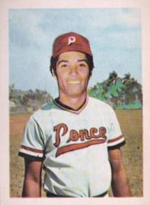 1972 Puerto Rican Winter League Stickers #123 David Rosello Front