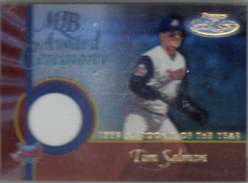 2001 Topps Gold Label - MLB Award Ceremony Relics #GLR-TS Tim Salmon Front