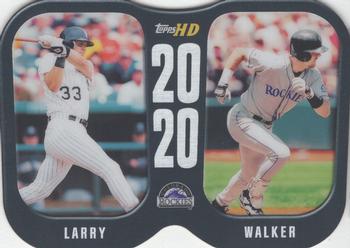 2001 Topps HD - 20/20 #TW8 Larry Walker Front