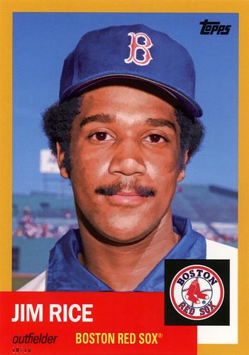 2016 Topps Archives 5x7 - Gold 5x7 #35 Jim Rice Front