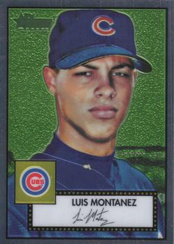 2001 Topps Heritage - Chrome #CP91 Lou Montanez Front