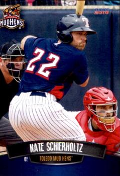 2016 Choice Toledo Mud Hens #20 Nate Schierholtz Front