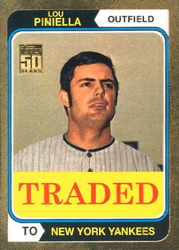 2001 Topps Traded & Rookies - Gold #T108 Lou Piniella Front