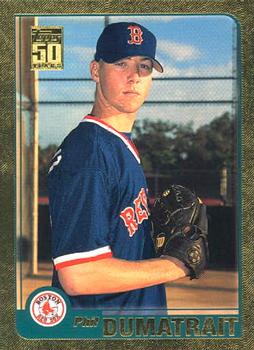 2001 Topps Traded & Rookies - Gold #T163 Phil Dumatrait Front