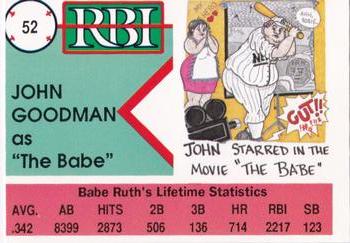 1992 RBI Magazine #52 John Goodman Back