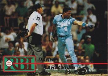 1992 RBI Magazine #6 Danny Tartabull Front
