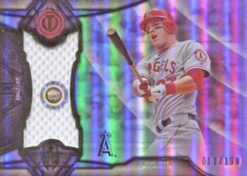 2016 Topps Tribute - Stamp of Approval Relics #SOA-MTR Mike Trout Front