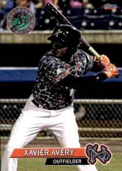 2016 Choice Norfolk Tides #33 Xavier Avery Front