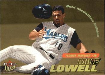 2001 Ultra - Gold Medallion #43G Mike Lowell  Front