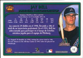 1999 Pacific Crown Collection #12 Jay Bell Back