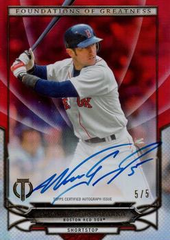 2016 Topps Tribute - Foundations of Greatness Autographs Red #THEN-NG Nomar Garciaparra Front