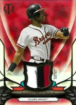 2016 Topps Tribute - Tribute Relics Red #TR-FM Fred McGriff Front