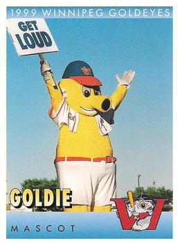 1999 Winnipeg Goldeyes #NNO Goldie Front