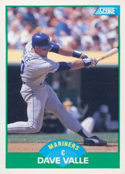 1989 Score #27 Dave Valle Front