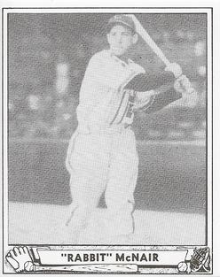 1986 1940 Play Ball (Reprint) #14 Eric McNair Front