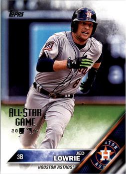 2016 Topps - All-Star Game #38 Jed Lowrie Front