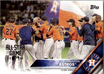 2016 Topps - All-Star Game #302 Houston Astros Front