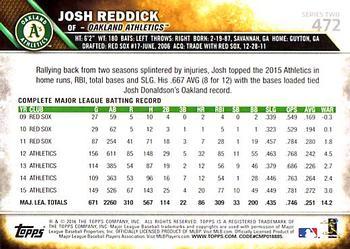 2016 Topps - All-Star Game #472 Josh Reddick Back