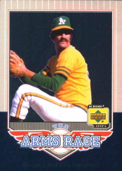 2001 Upper Deck Decade 1970's - The Arms Race #AR7 Rollie Fingers  Front