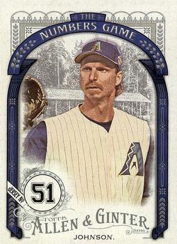 2016 Topps Allen & Ginter - The Numbers Game #NG-26 Randy Johnson Front