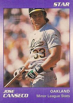 1990 Star Jose Canseco (Purple) #2 Jose Canseco Front