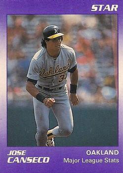 1990 Star Jose Canseco (Purple) #3 Jose Canseco Front